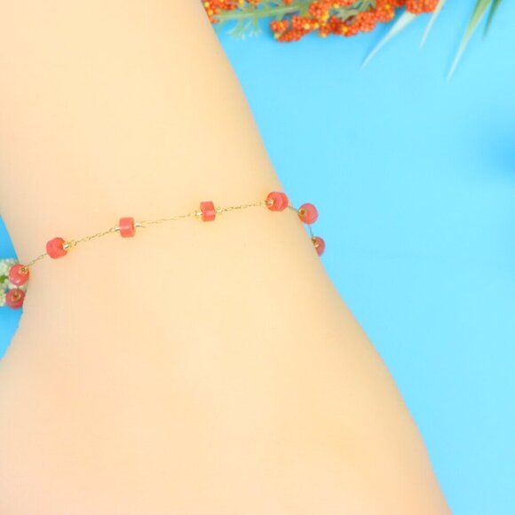 Elegant Handmade Anklet – Perfect for Women & Girls | Ideal Gift Option, DYC1571 - Picture 6 of 7